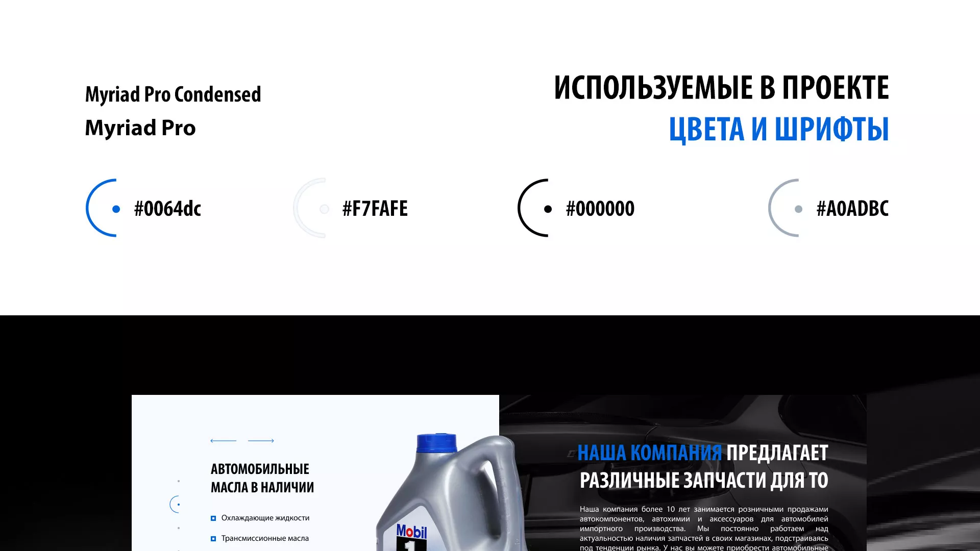 Разработка сайта магазина автозапчастей «М7» в Зеленоградске