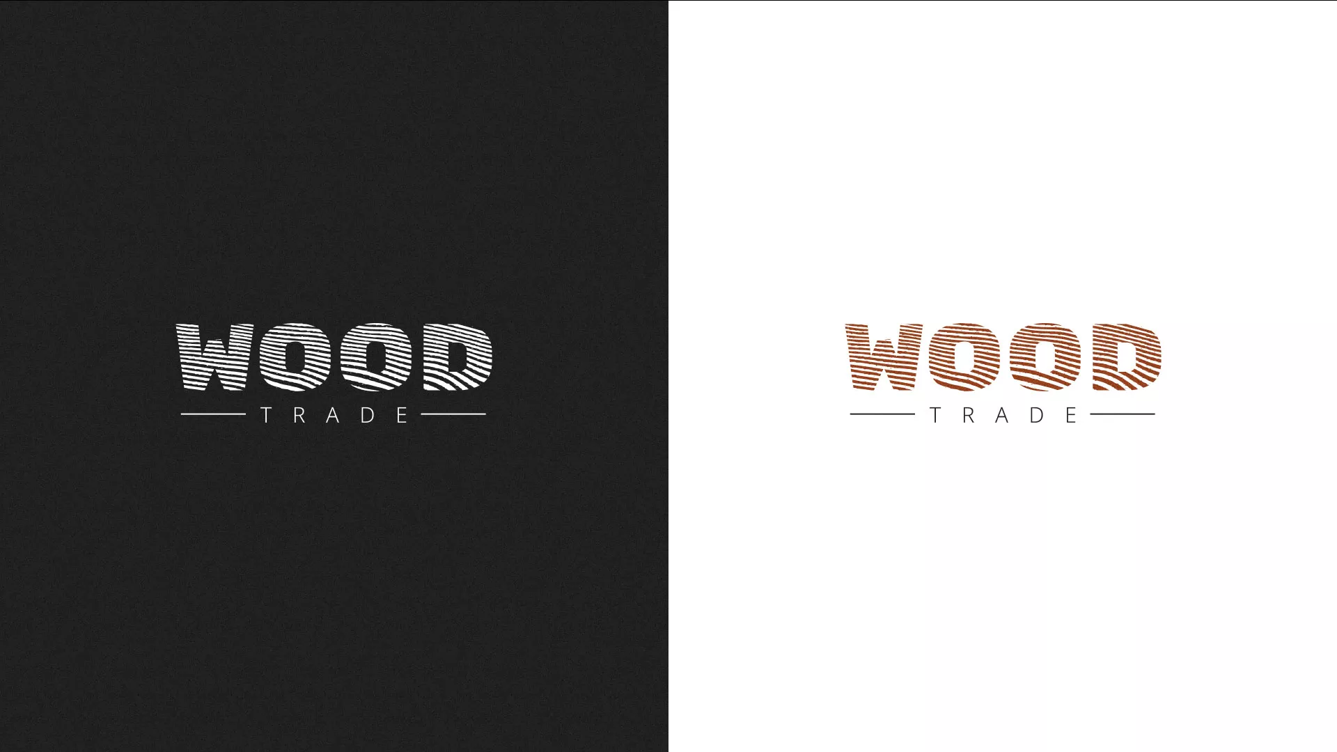 Разработка логотипа для компании «Wood Trade» в Зеленоградске