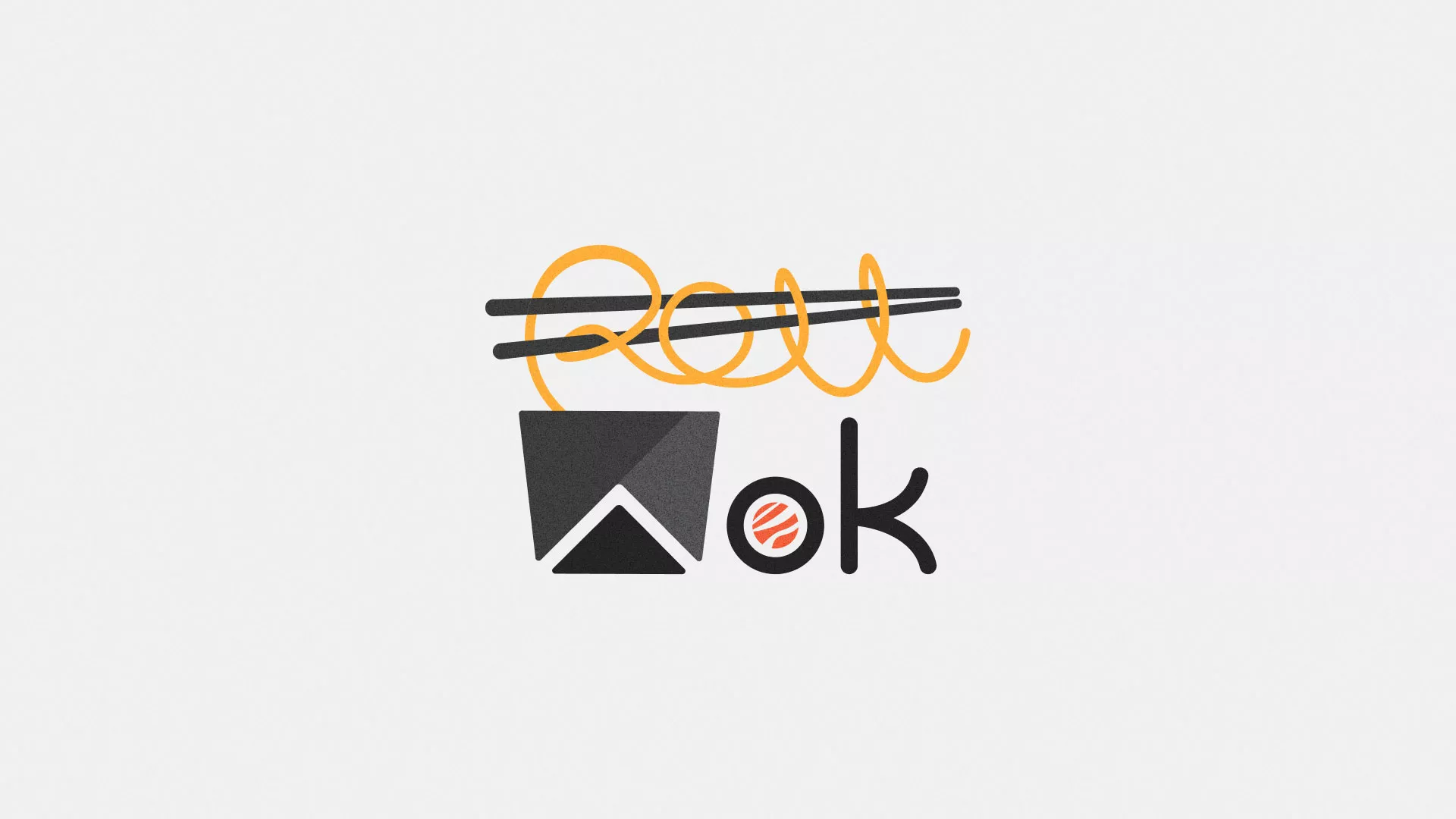 Разработка логотипа в Зеленоградске для суши-бара «Roll Wok Club» Разработка логотипа в Зеленоградске для суши-бара «Roll Wok Club»