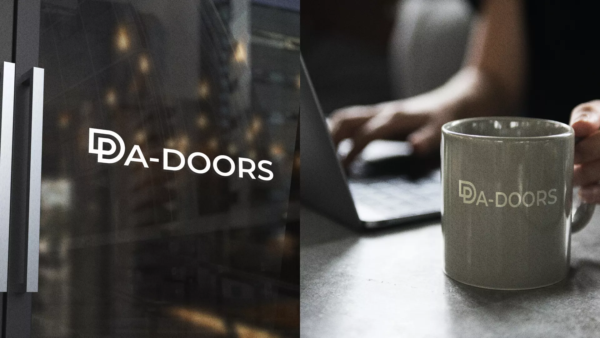 Создание логотипа компании «DA-DOORS» в Зеленоградске